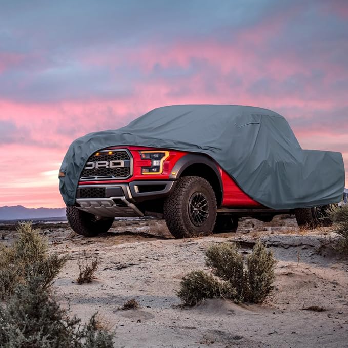 16 Layers Truck Cover Waterproof All Weater, Heavy Duty Outdoor Pickup Truck - Image 6