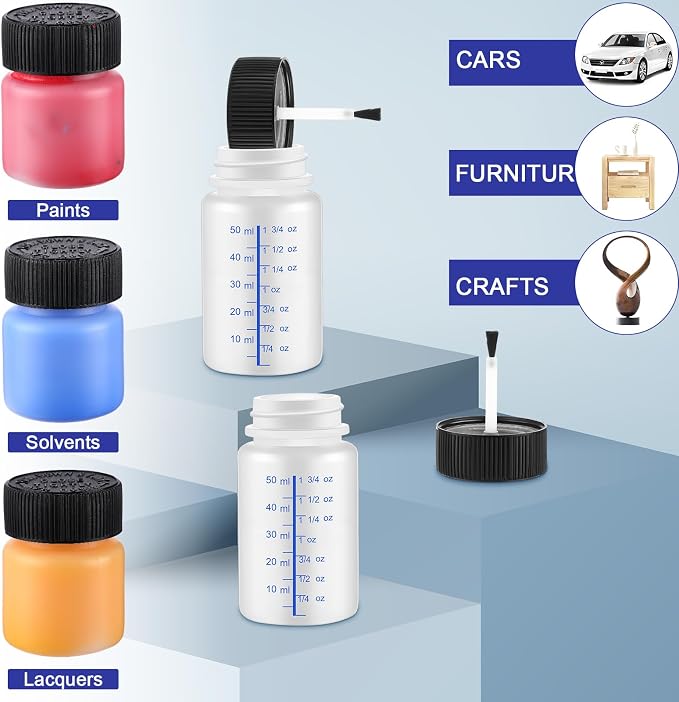 Maxcheck 120 Pcs Touch up Paint Bottles - Image 4