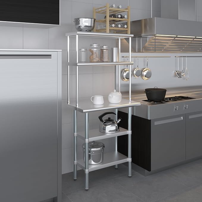 AmGood Stainless Steel Work Table - Image 8