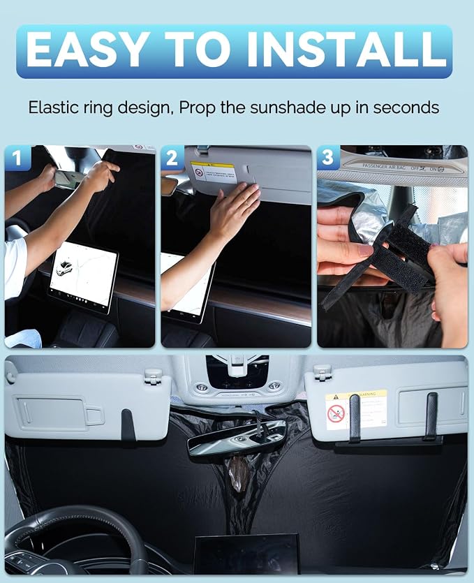 Car Sun Shade Windshield Sunshade - Image 7