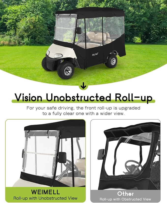 Golf Cart Enclosure 4 Passenger - Image 6