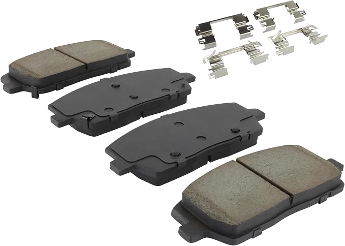 Premium Ceramic Front Brake Pads Compatible - Image 2