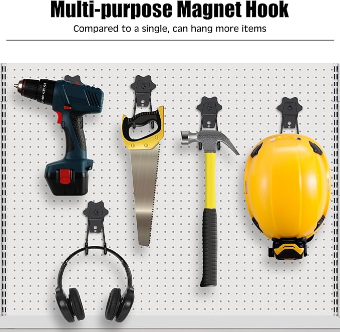 Strong Garage Magnetic Hooks, Magnet Hanger - Image 5