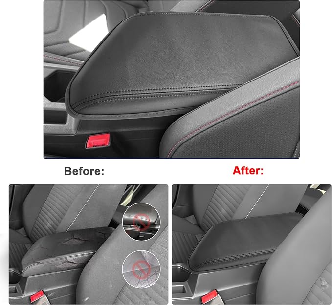 SXCY for 2020-2025 VW Jetta Armrest Cover for Volkswagen Jetta 2025 Armrest - Image 2