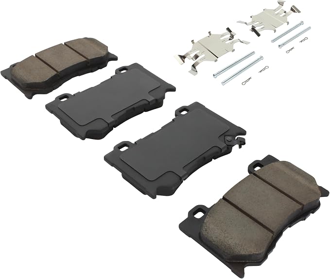 Premium Ceramic Front Brake Pads Compatible - Image 2