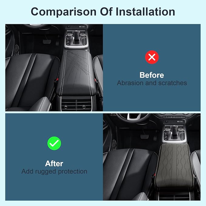 Memory Foam Car Armrest Cushion - Image 3