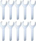 HARFINGTON 10pcs Small Open End Wrench 30x138x2.2mm Metric U-Shaped Single Open by HARFINGTON