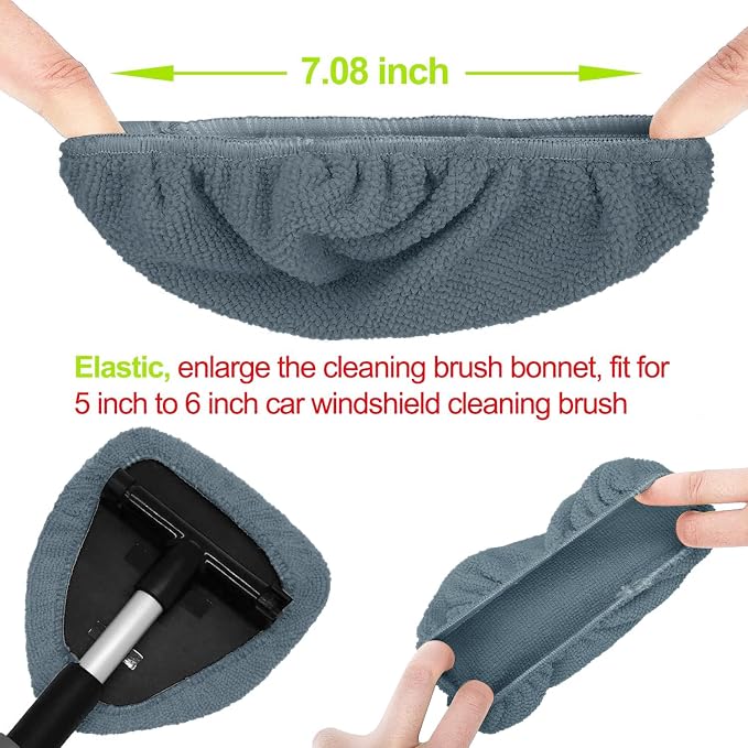 XINDELL 5 Pack Microfiber Pads – Replacement Heads Cover - Image 2