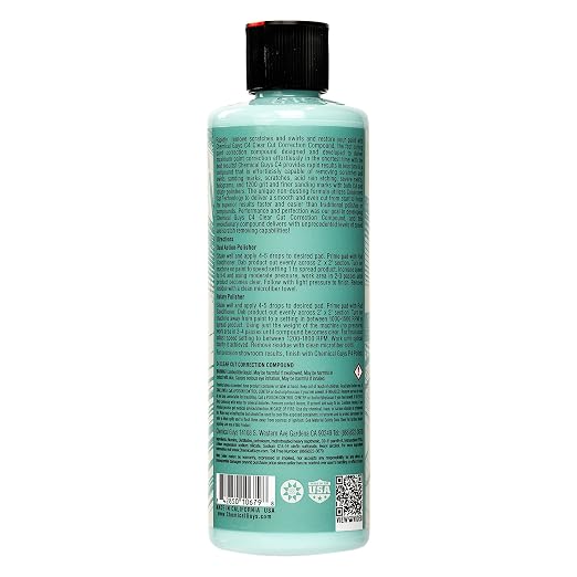 Chemical Guys GAP11616 C4 Clear Cut Correction Compound, 16 oz. - Image 2