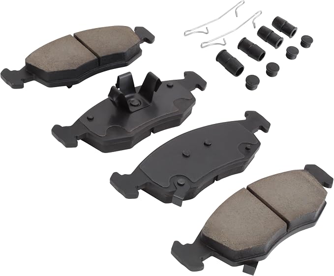 Premium Ceramic Front Brake Pads Compatible - Image 2