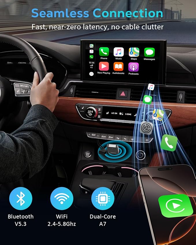 Wireless CarPlay Adapter for Apple iPhone - Image 5