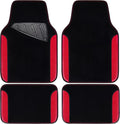 CAR PASS Rainbow Waterproof Universal Fit Faux Leather Car Carpet- Anti-Slip by CARPASS