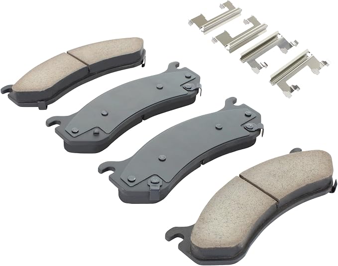 Premium Ceramic Front Brake Pads Compatible - Image 2