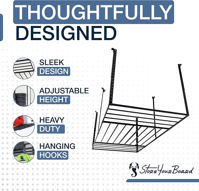 StoreYourBoard 4X8 Garage Storage Rack - Image 4