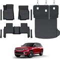 Floor Mats Set for 2022-2025 Jeep Grand Cherokee Accessories, Full Coverage All by GALVAGNITE