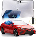 Windshield Sun Shade Umbrella: for Toyota Camry SE XSE LE XLE Hybrid by HIMUMOY