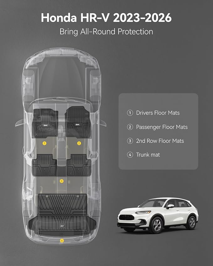 3W Floor Mats & Cargo Liner Fit - Image 2