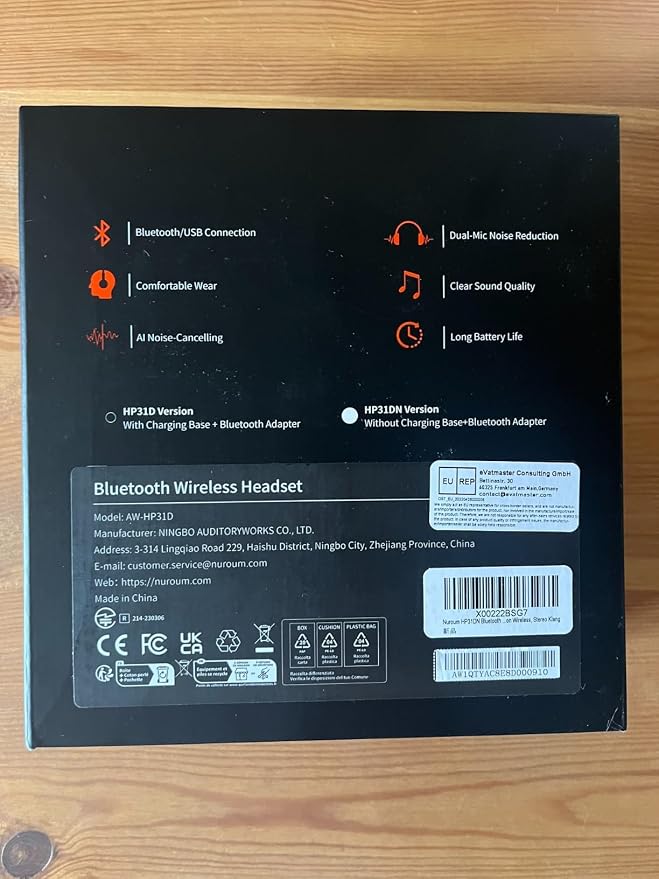 NUROUM Wireless Headset with Mic - Image 9