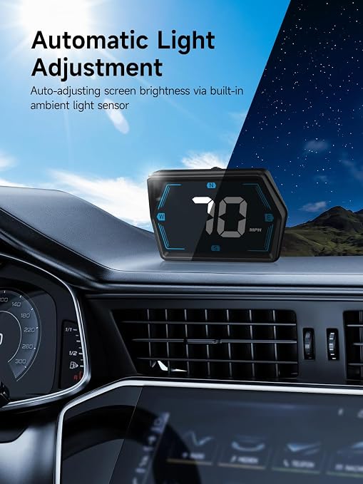 Moman Car HUD Digital Speedometer - Image 4