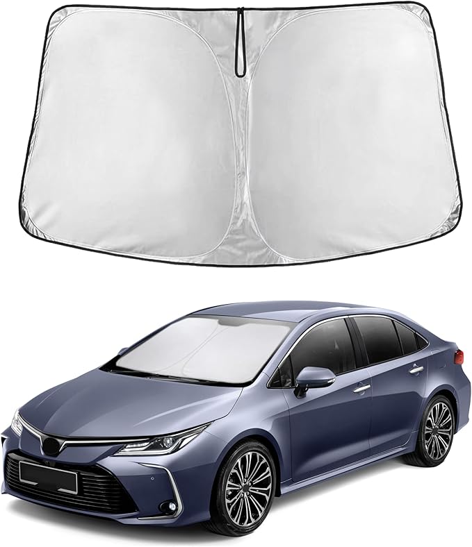 Econour Windshield Sun Shade for 2014-2019 Toyota Corolla Custom Fit Sunshade by EcoNour