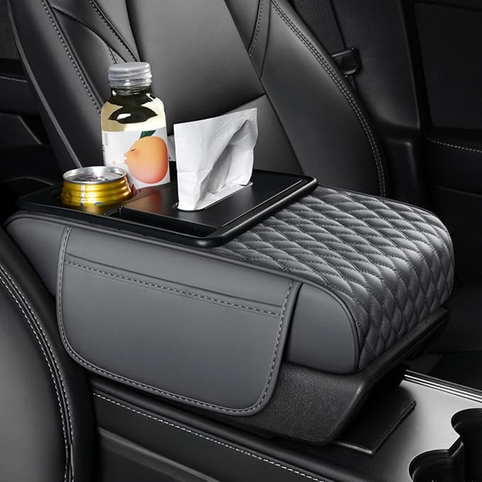 Center Console Cover Organizer, 5-in-1 Arm Rest Cover by STSoleMeT