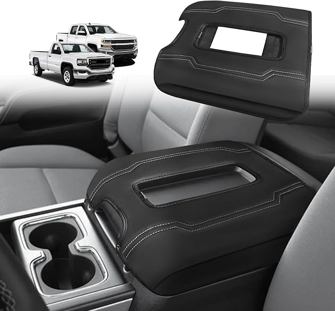 Muslogy Center Console Armrest Cover Compatible by Muslogy