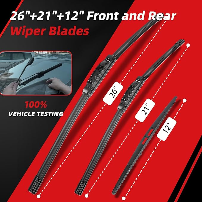 OTUAYAUTO Windshield Wiper Blades - Image 2