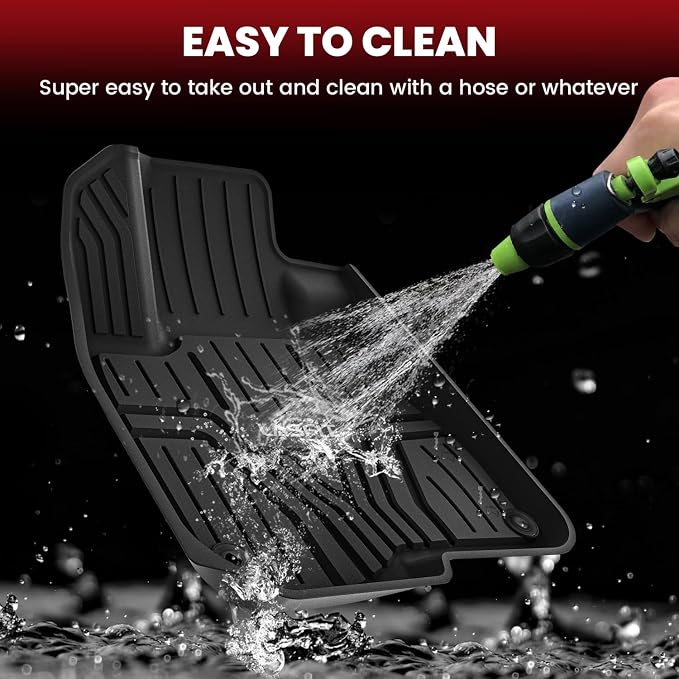 LASFIT Floor Mats & Trunk Mat for Honda CR-V 2017-2022, All Weather Protection - Image 7