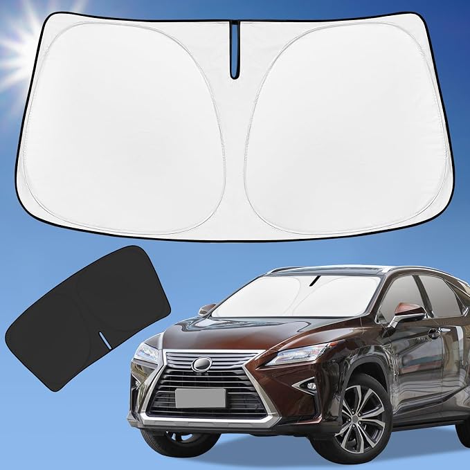 Sun Shade Sunshade for Lexus RX 2016-2022 Windshield Cover, 4-Layer Front by ZOIBVCARSUNSHADE