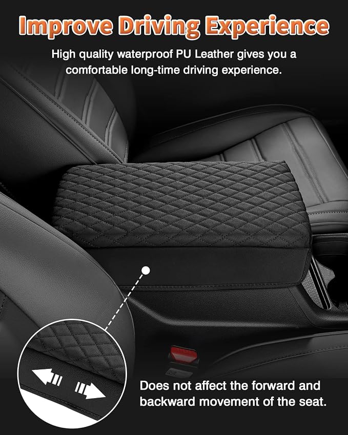 Shademax Center Console Cover for Honda CRV 2026 2025 2024 2023 Accessories CRV - Image 4