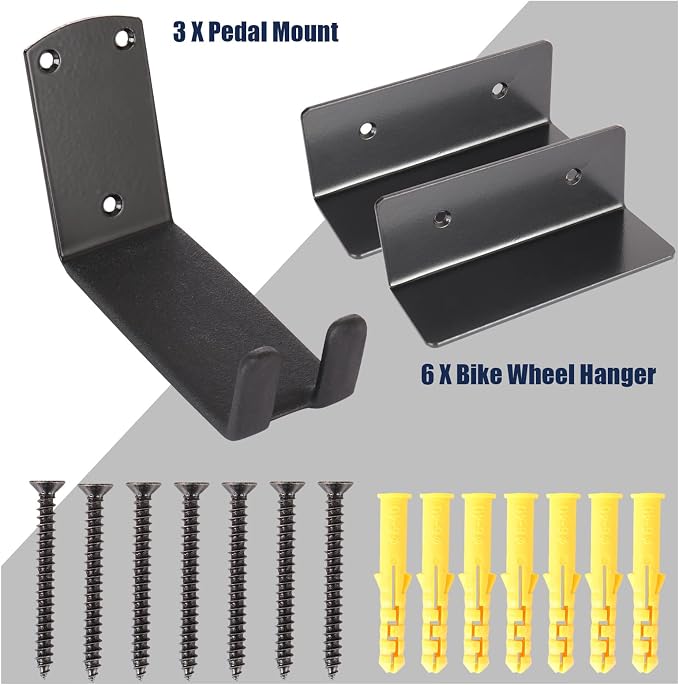 Bike Wall Mount, Pedal Mount Bike Rack - Image 4