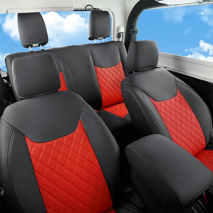 GIANT PANDA Customized Full Set Car Seat Covers - Image 8
