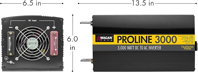 Wagan EL3742 3000 Watt Power Inverter - Image 3
