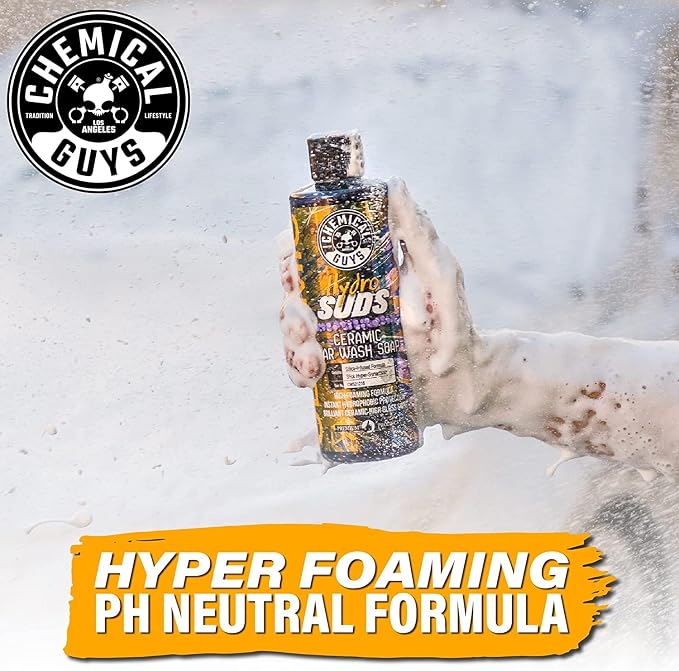 Chemical Guys CWS21216 HydroSuds Ceramic SiO2 Shine High Foaming Car Wash Soap - Image 8
