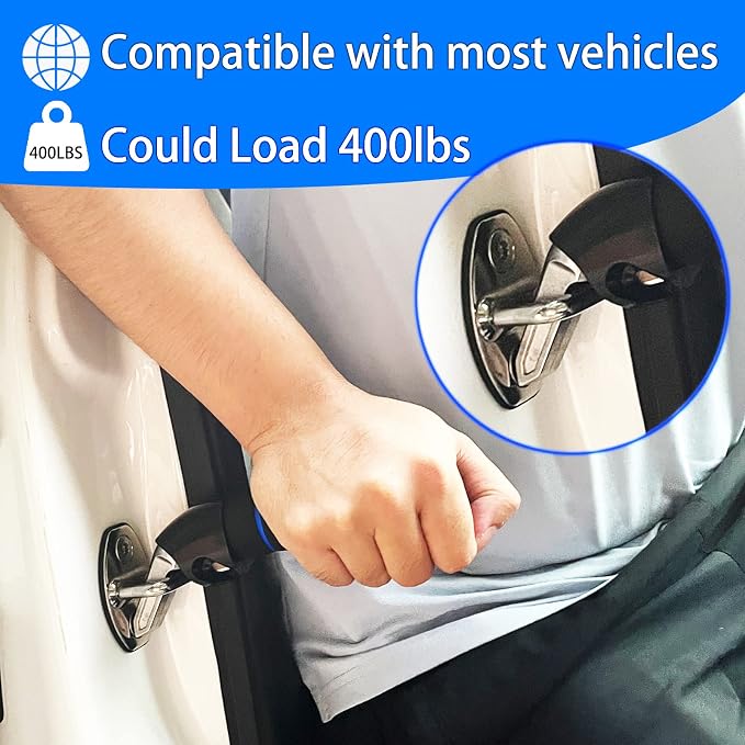2Pack Car Door Handle for Elderly Car Handle Assist Support Multifunction for - Image 4