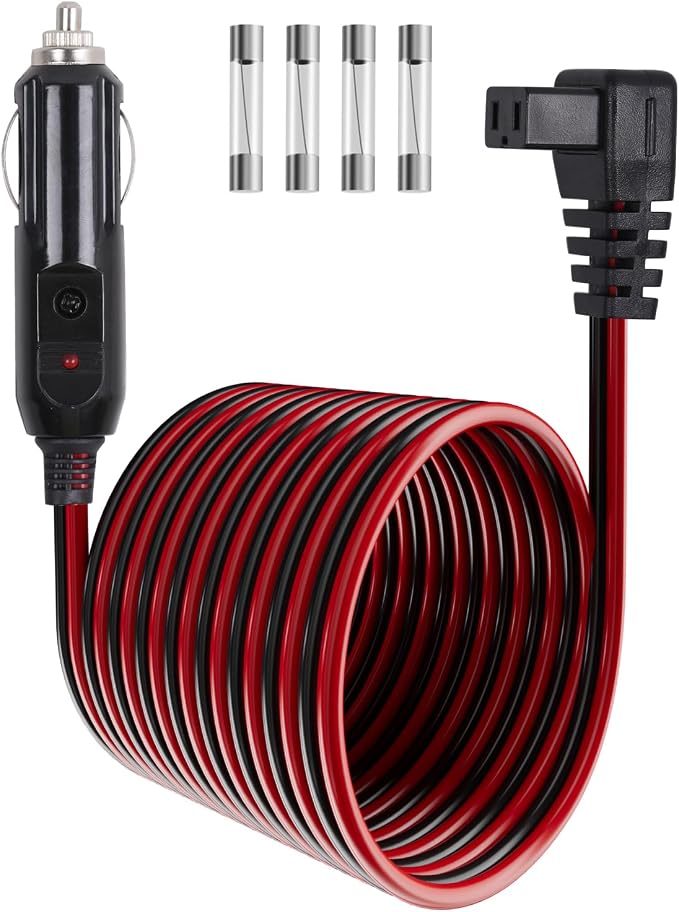 12V/24V Car Refrigerator Power Cord is Compatible by kzfuli