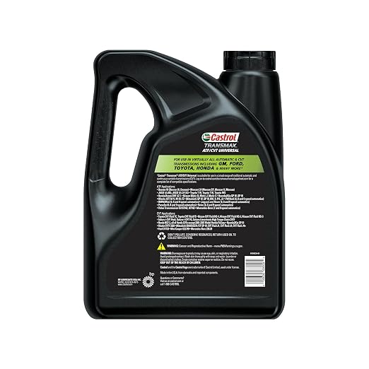 Castrol Transmax ATF/CVT Universal Automatic Transmission Fluid, 1 Gallon - Image 4