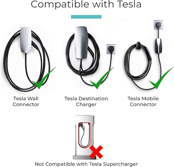Lectron - Tesla to J1772 Charging Adapter, Max 48A & 250V - Compatible - Image 3
