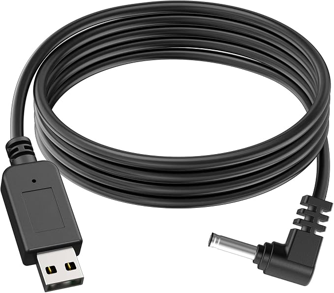 Radar Detector Cable, USB to DC3.5 Plug Cord, Replacement Radar Detectors Power by ZiBwnfuxcz