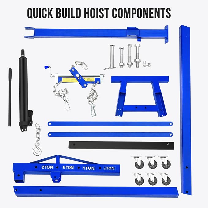 2 Ton Hydraulic Engine Hoist - Image 7