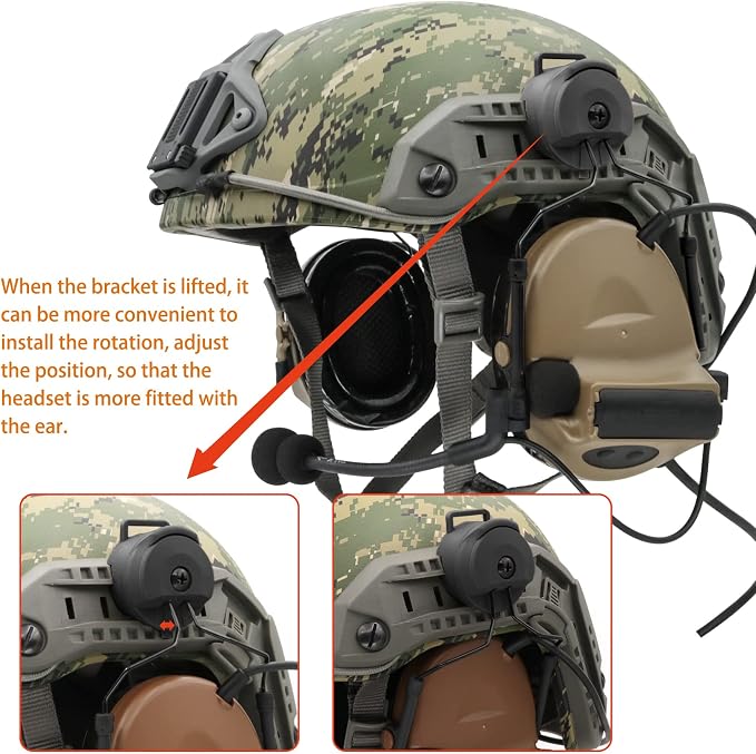COMTA 2 Helmet-Type Tactical Headset - Image 6