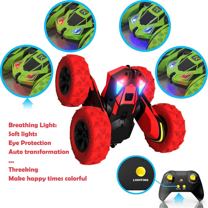 Threeking RC Stunt Car Remote Control Cars - Image 4