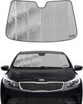 Windshield Sun Shade for Kia Forte Sedan 2014-2018, Front Window Sunshade Shield by Pigenius