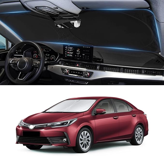 Custom Fit Corolla Windshield Sunshade by INSAUTO