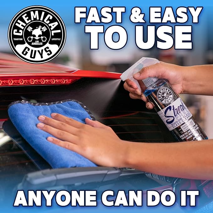 Chemical Guys CLD3001602 Streak Free Glass & Window Cleaner, Ammonia Free & - Image 7