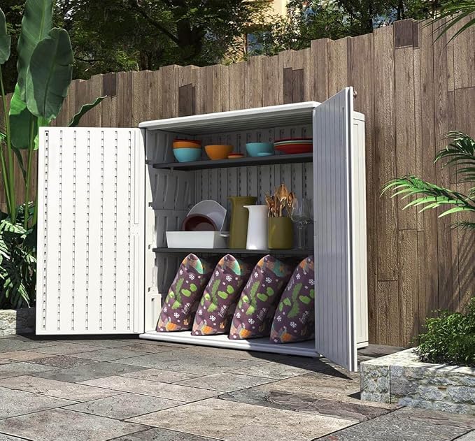 HOMSPARK Indoor/Outdoor Storage Cabinet - Image 5