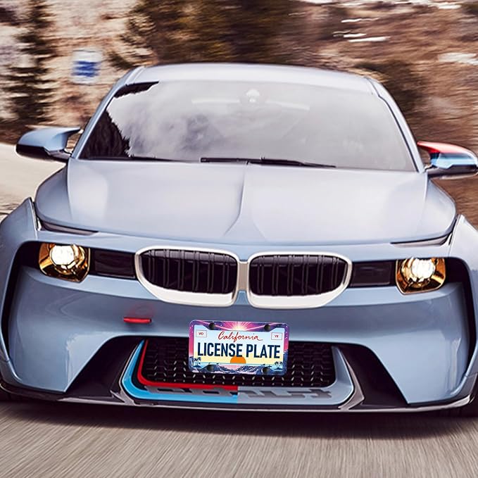 Sunset Mountain Anime License Plate Frames - Image 5