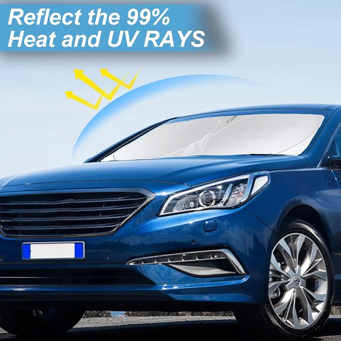 Custom Fit Sonata Windshield Sunshade - Image 2