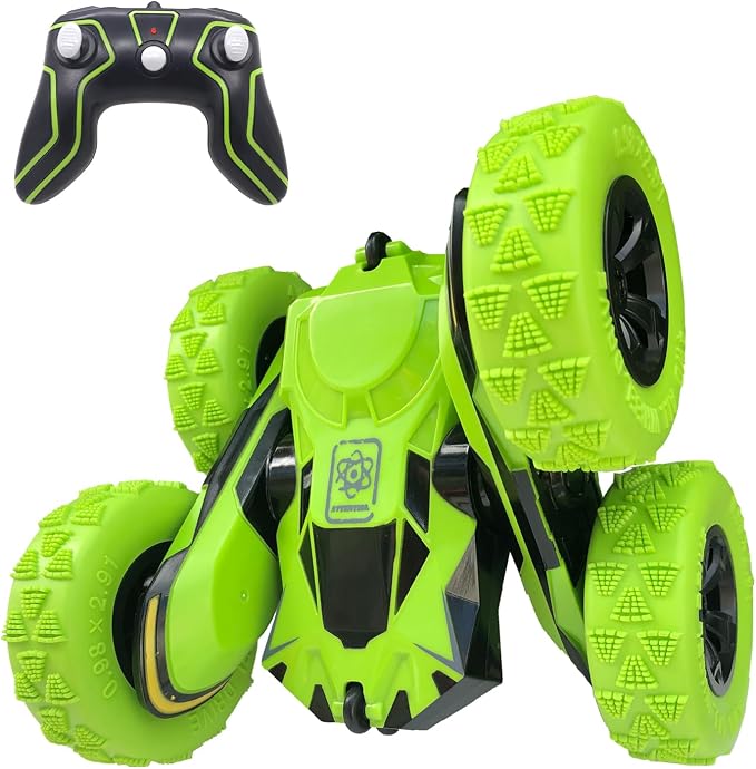 Threeking Double-Sided Driving Rc Stunt Car Toys Remote Control Cars 360-degree by Threeking