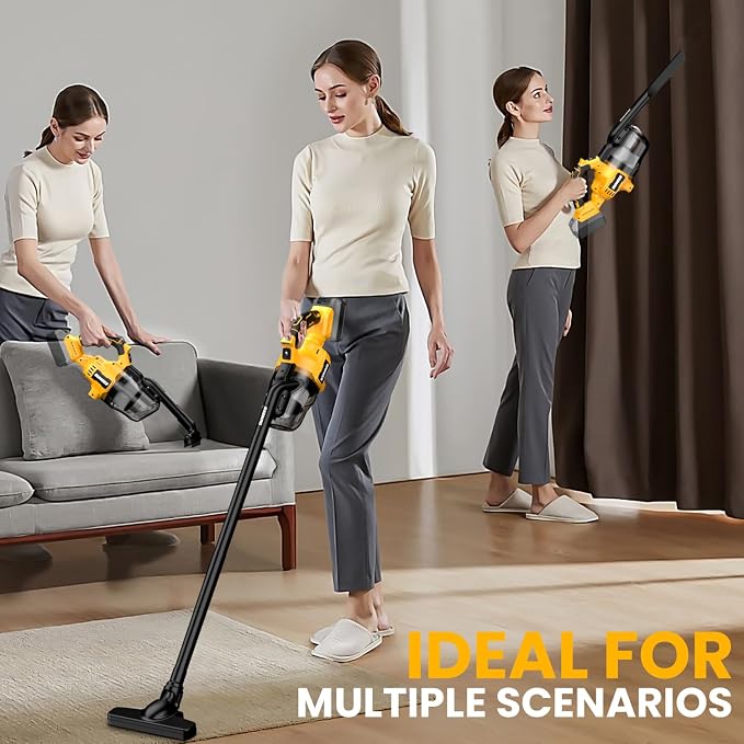 Cordless Vacuum for Dewalt 20V Battery, 5 in 1 Handheld Electric Vacuum Cleaner - Image 7